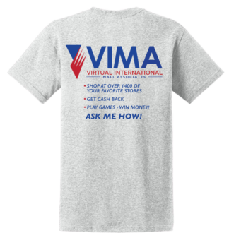 VIMA Short Sleeve 100% Cotton T-Shirt